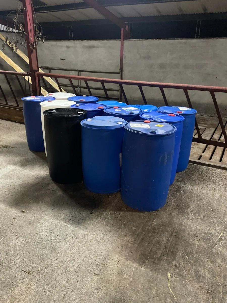 Plastic Barrels
