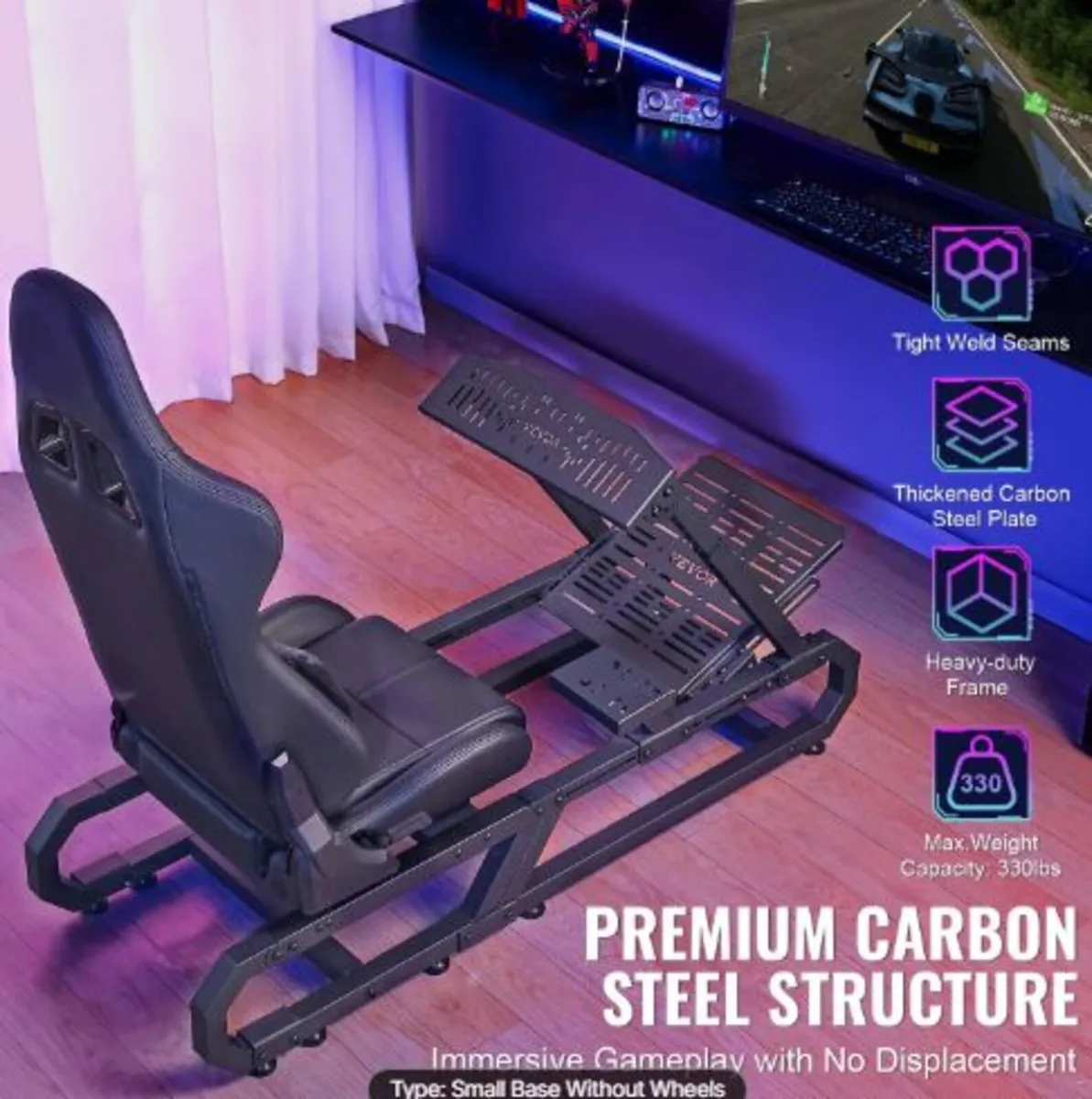 Racing Wheel Stand For Logitech G923/G920/G29,Heav - Image 3