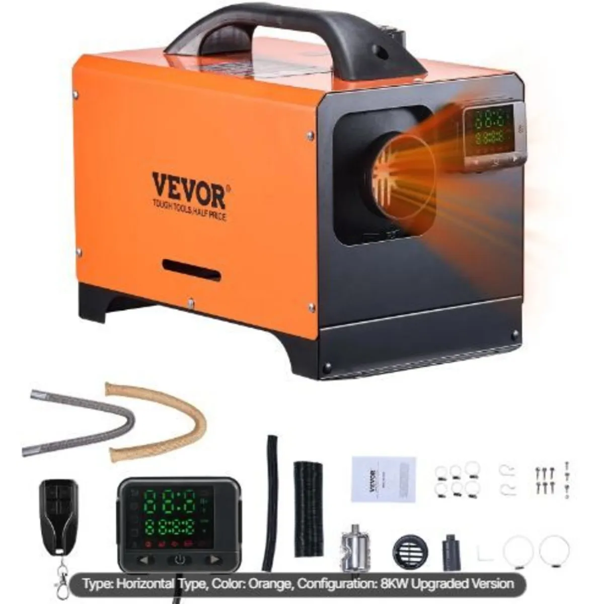 Diesel Air Heater, 8 kW DC12-24V, Fast - Image 2