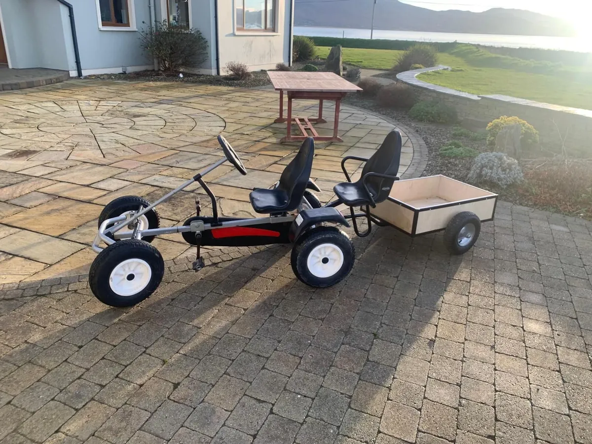 Berg Go Kart - Double Seater with trailer - Image 1