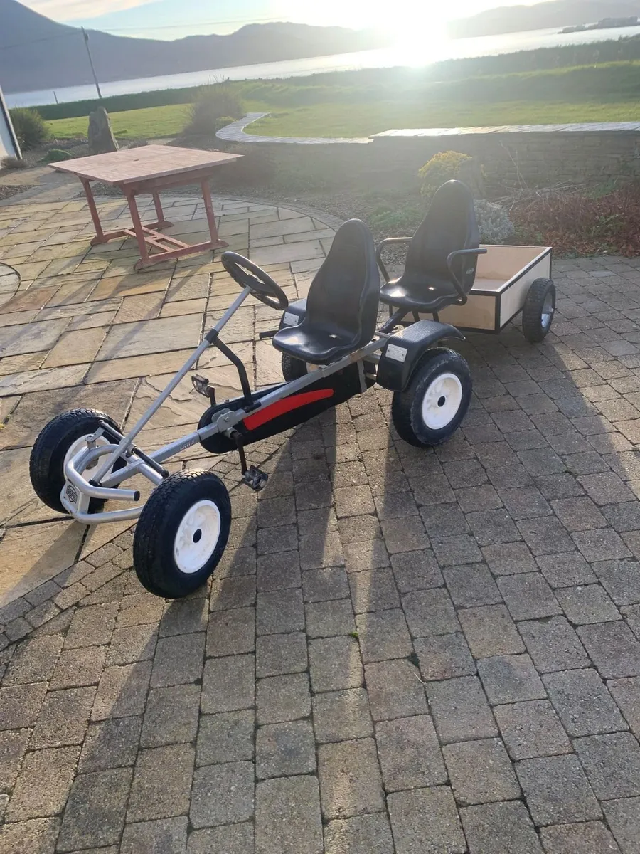 Berg Go Kart - Double Seater with trailer - Image 3