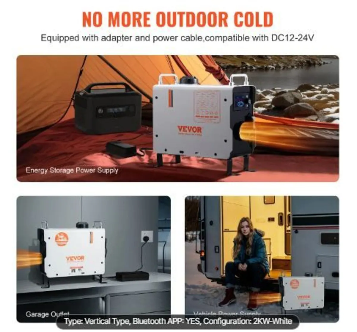 2KW Diesel Heater, 12V/24V All in One - Image 3