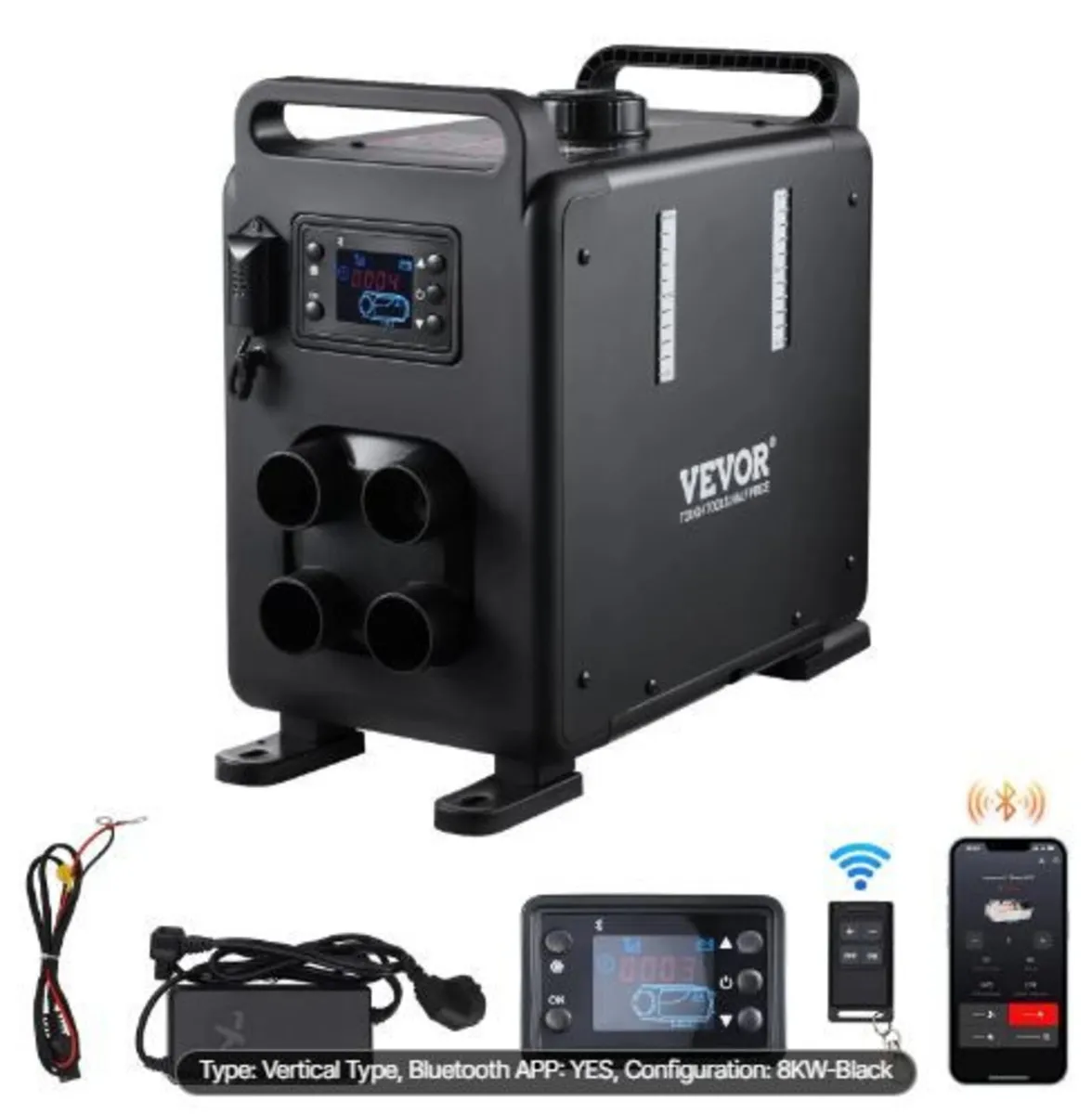 5-8KW Diesel Heater, 12V/24V All in One - Image 4