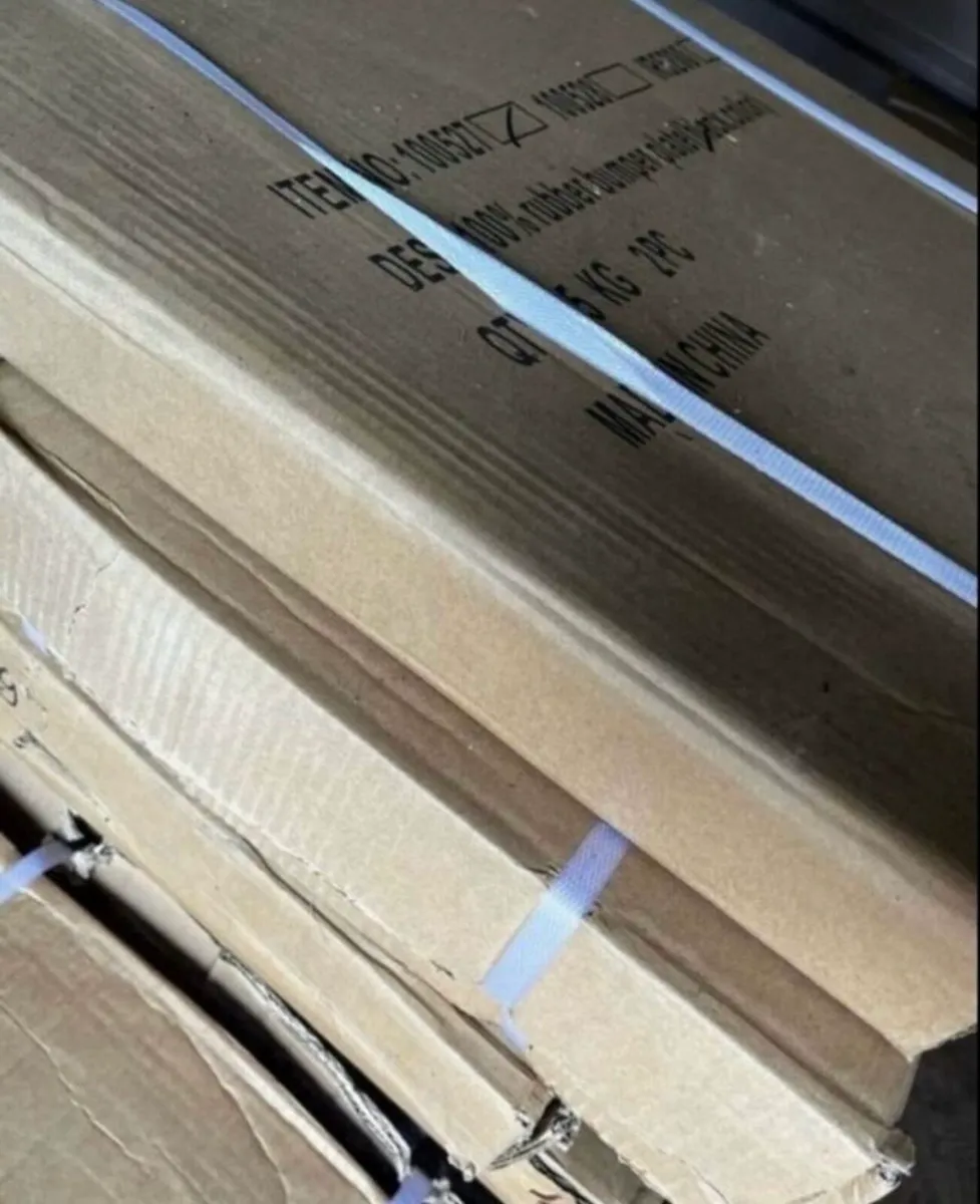 New: 470kg Olympic rubber bumper weight plates - Image 1