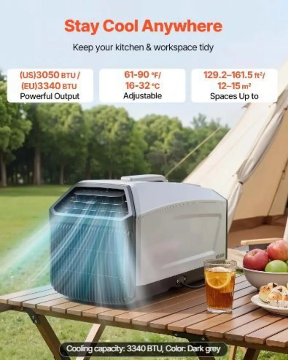 Portable Camping Air Conditioner 3340 BTU - Image 1