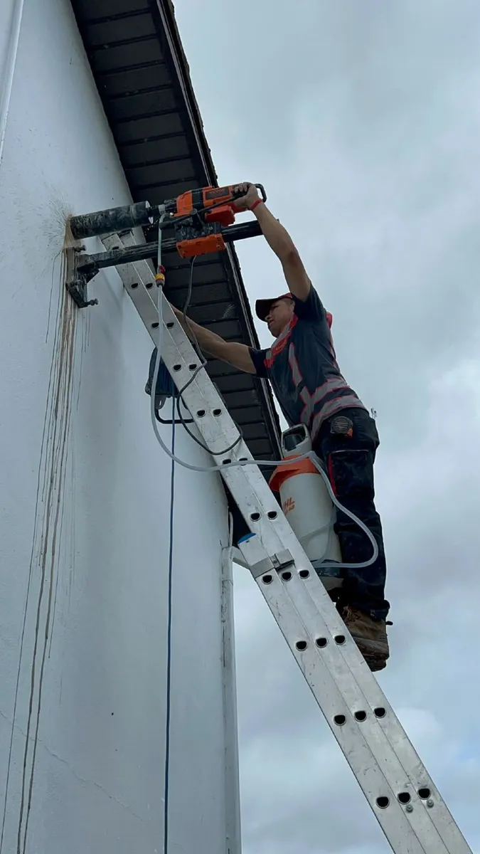 Coring holes , any size and deep and wall chasing - Image 1