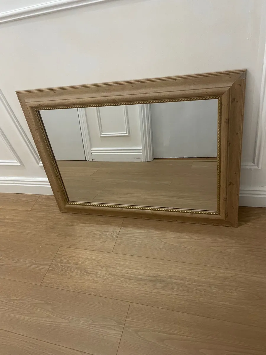 Wooden Mirror