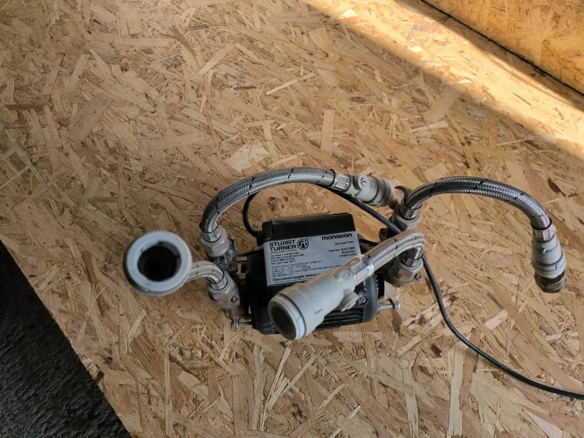 Stuart Turner Monsoon S2.0 bar Twin shower pump - Image 3