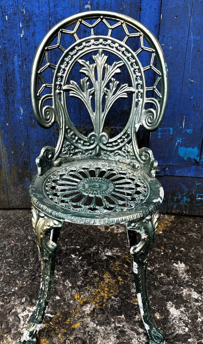 Garden Bistro Chairs £45 Each - Image 4