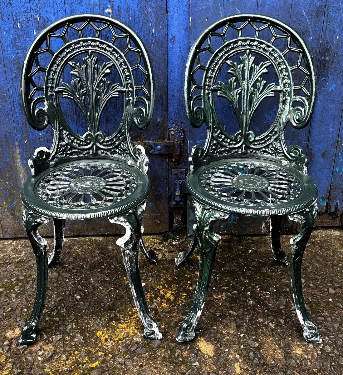 Garden Bistro Chairs £45 Each - Image 1