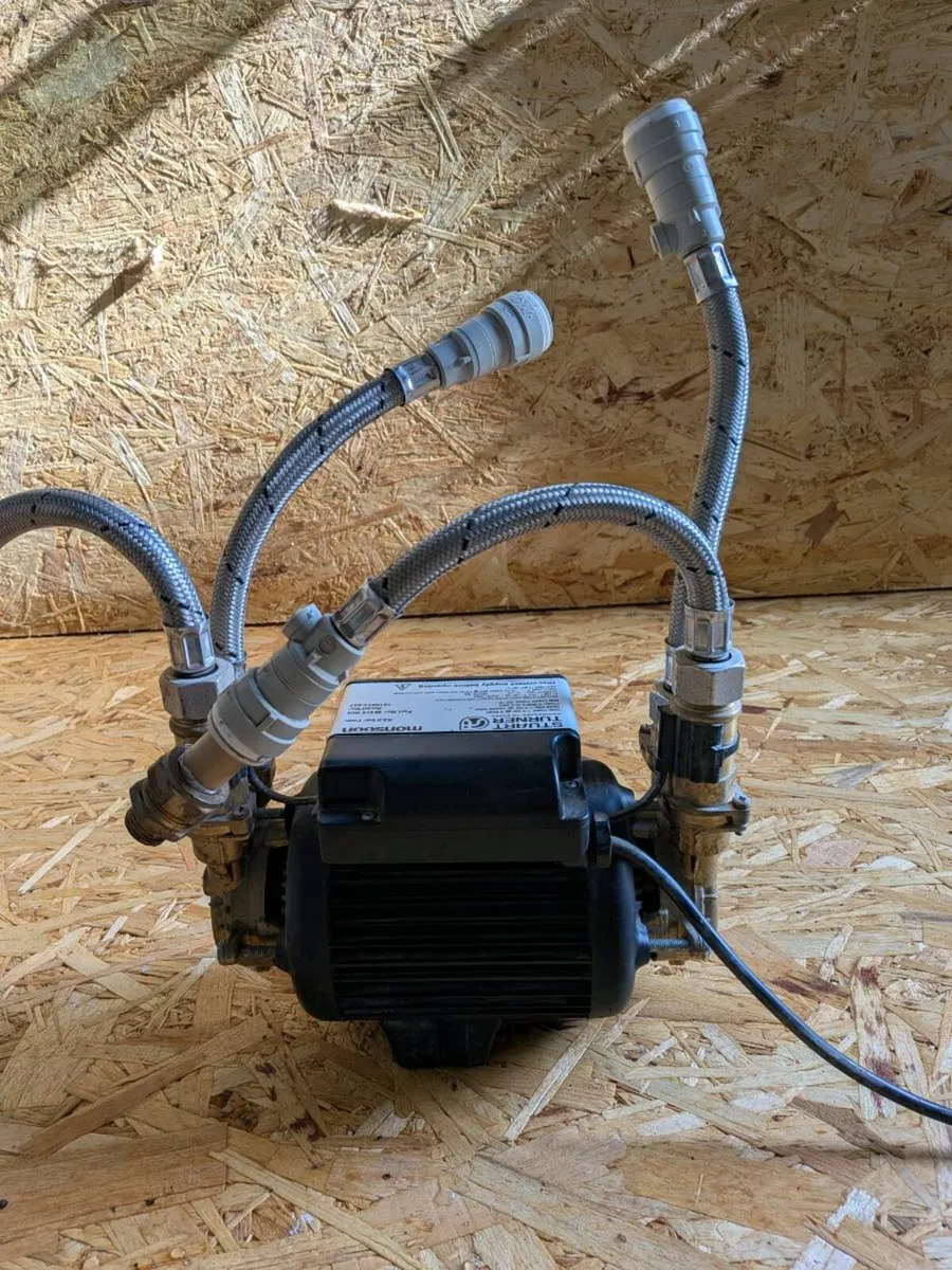 Stuart Turner Monsoon S2.0 bar Twin shower pump - Image 2