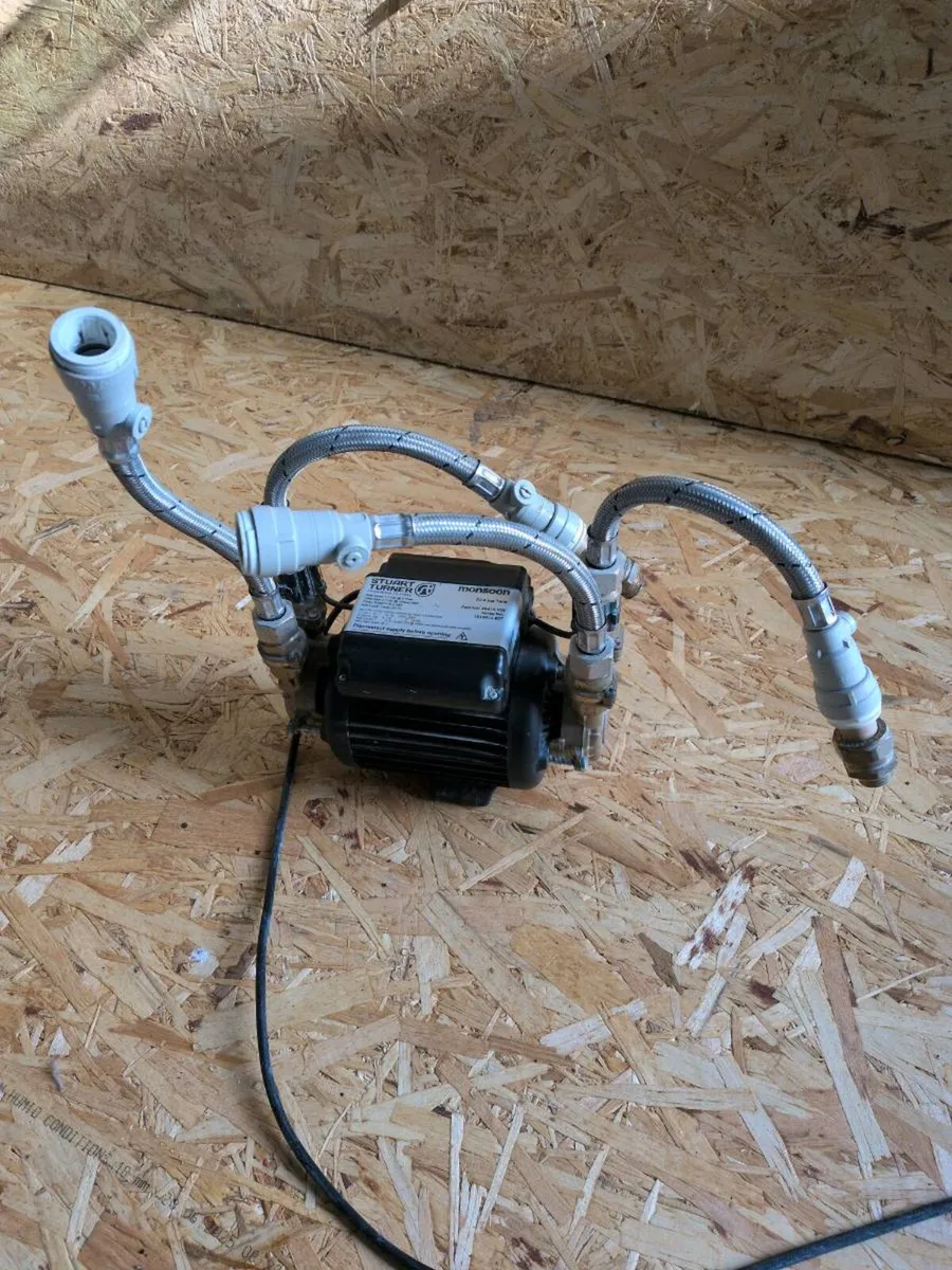 Stuart Turner Monsoon S2.0 bar Twin shower pump - Image 1