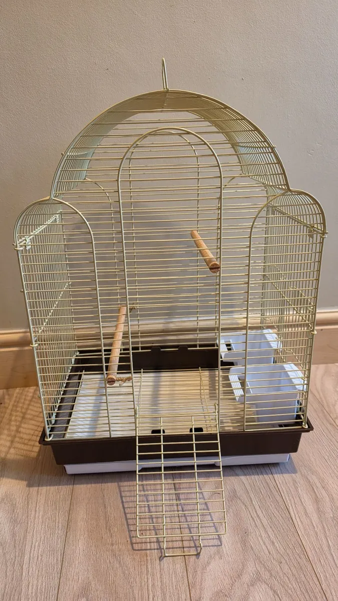 Bird Playstand + small Cage + Java items - Image 3