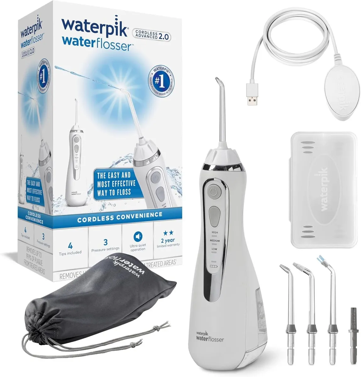 Waterpik Cordless Advanced Water Flosser 2.0 - Image 4
