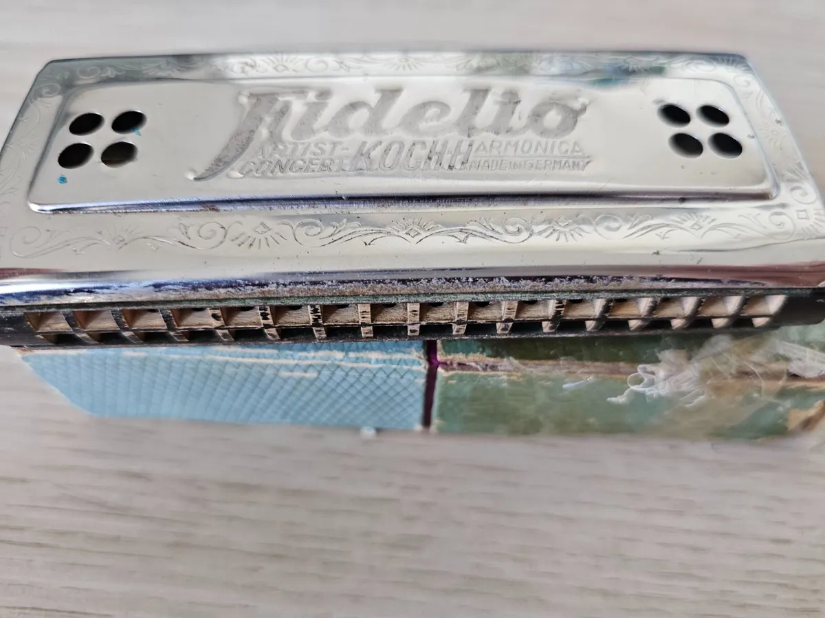 Vintage Koch Fidelio Harmonica - Made in Germany - Image 1