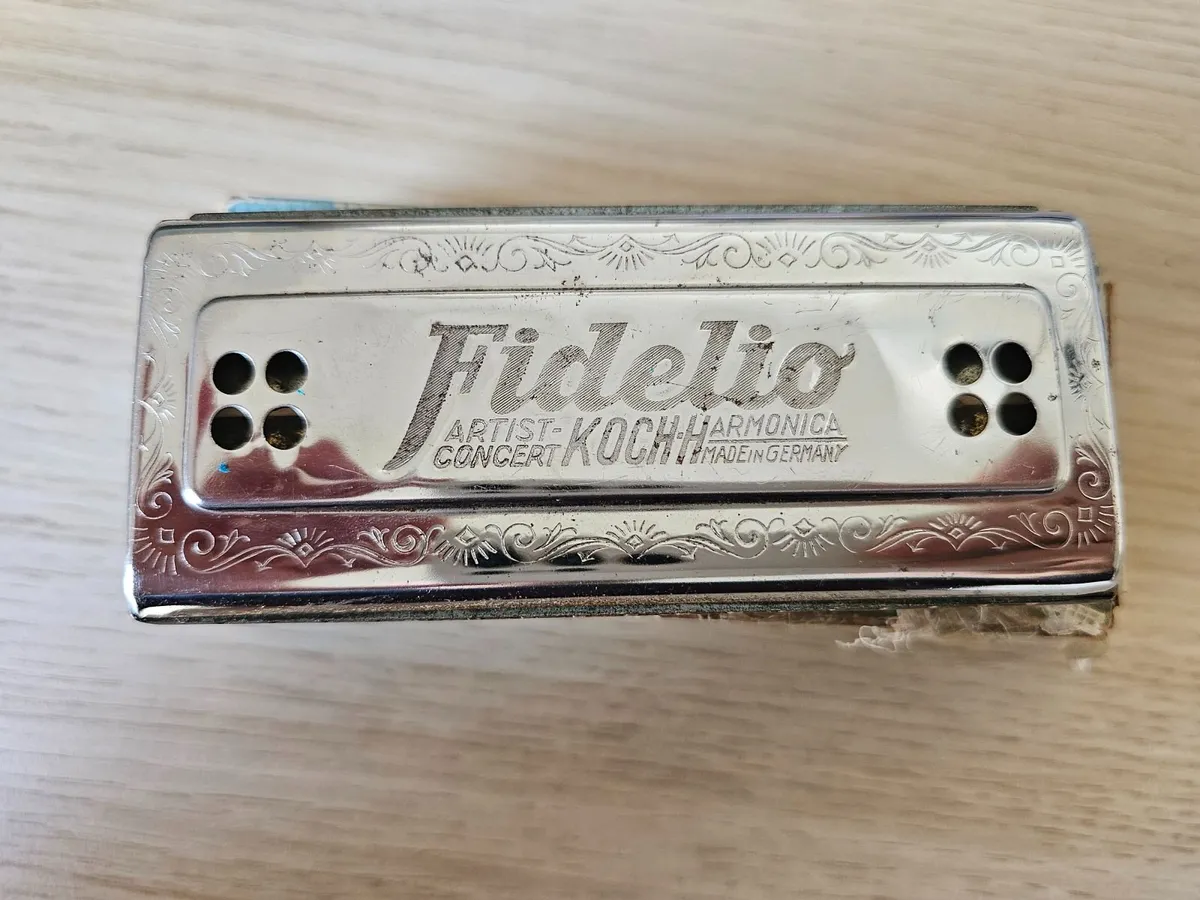 Vintage Koch Fidelio Harmonica - Made in Germany - Image 3