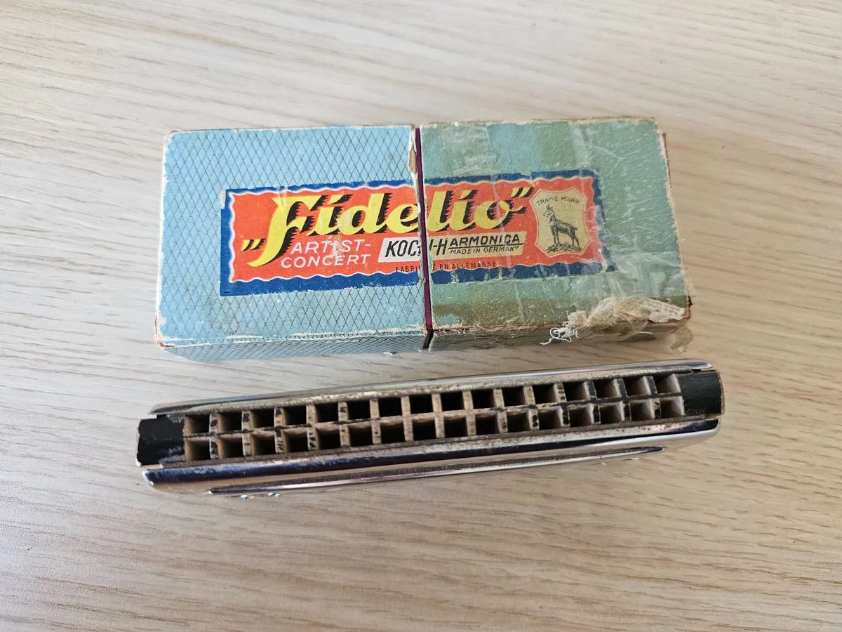 Vintage Koch Fidelio Harmonica - Made in Germany - Image 4