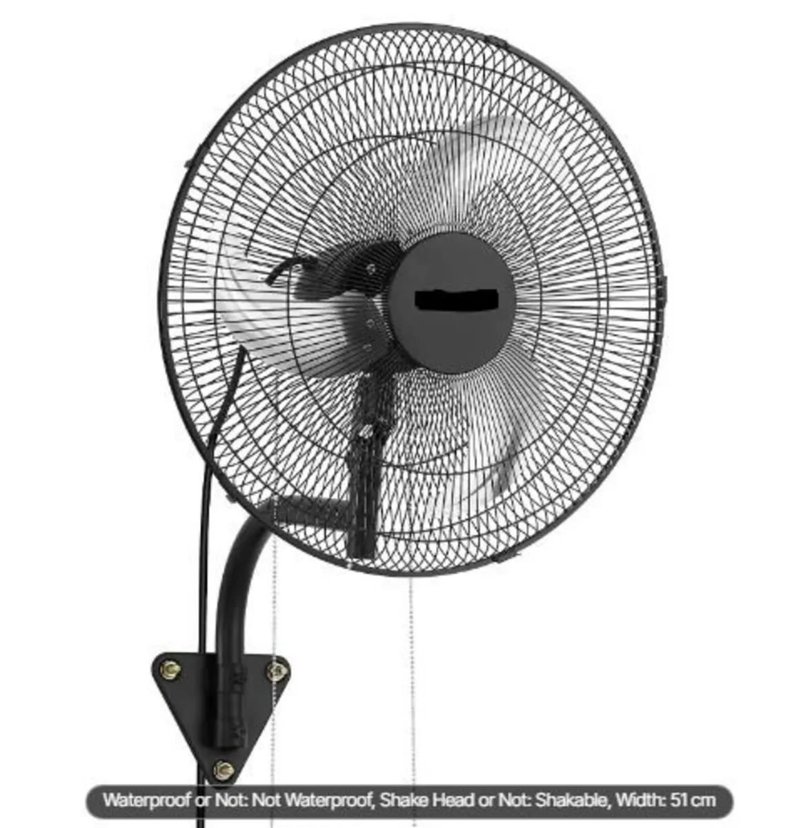 Wall Mount Fan, 457 mm Wall Mounted - Image 1
