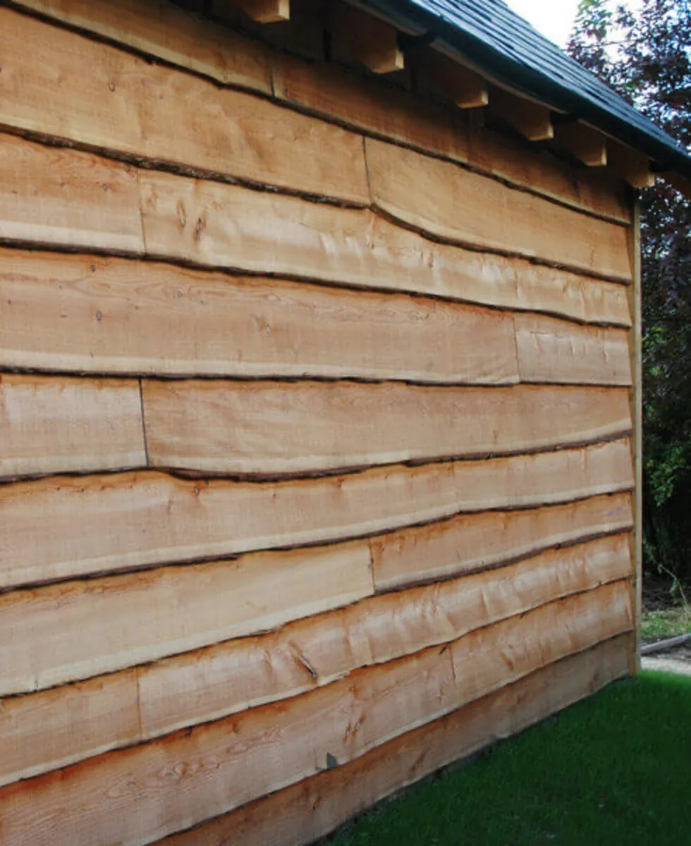 Weany edge larch and Douglas fir boards - Image 1