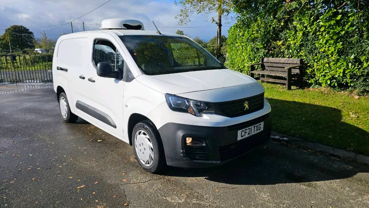 2021 Peugeot Partner Fridge van - Image 1
