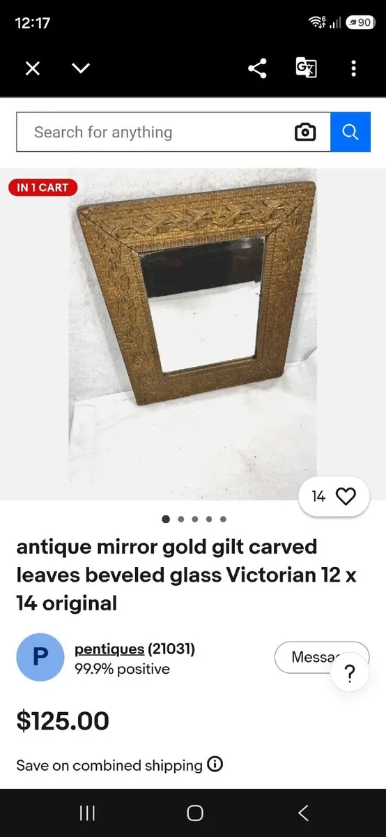 Vintage  mirror - Image 2