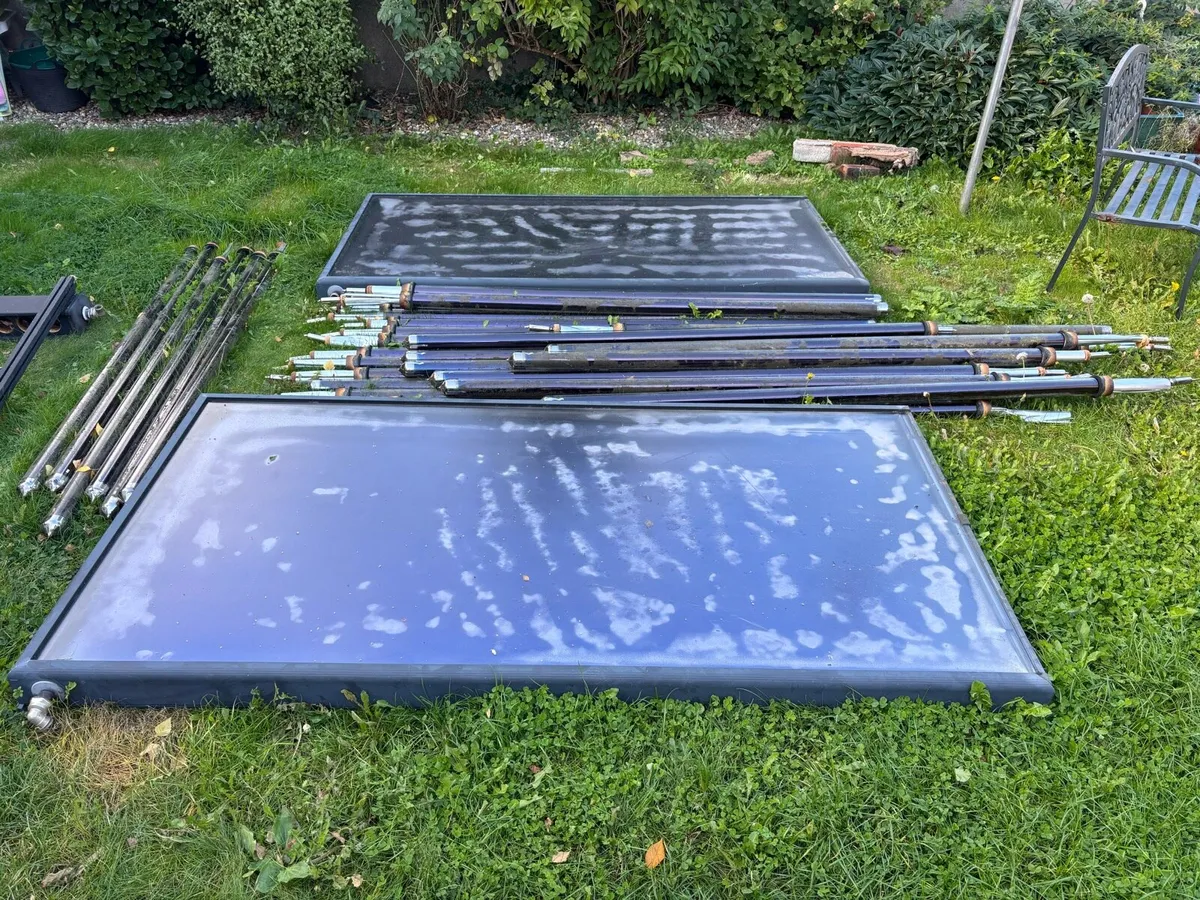 Solar panels and Tubes