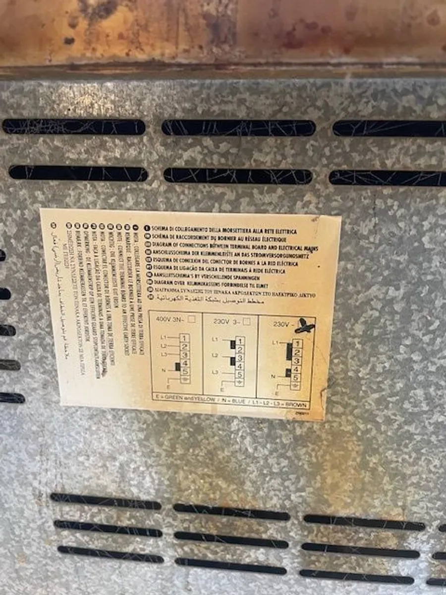 NEFF Stainless Steel Dual Fuel Range Cooker Model F3470N0/01 - Image 4