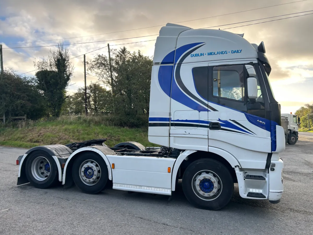 2014 iveco stralis 460 6x2 tractor unit - Image 4
