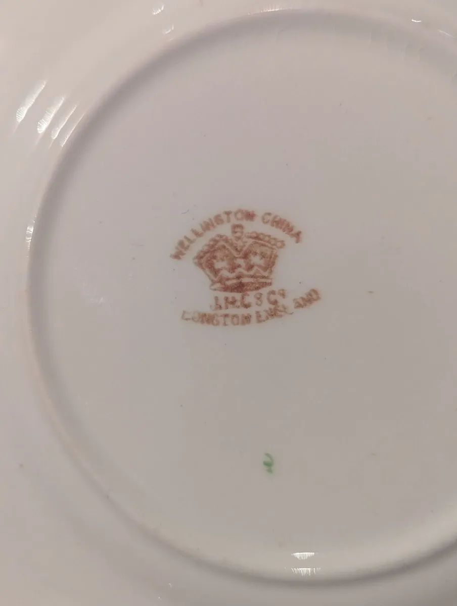 21-piece set  Wellington China by J. H. Cope & Co. - Image 2