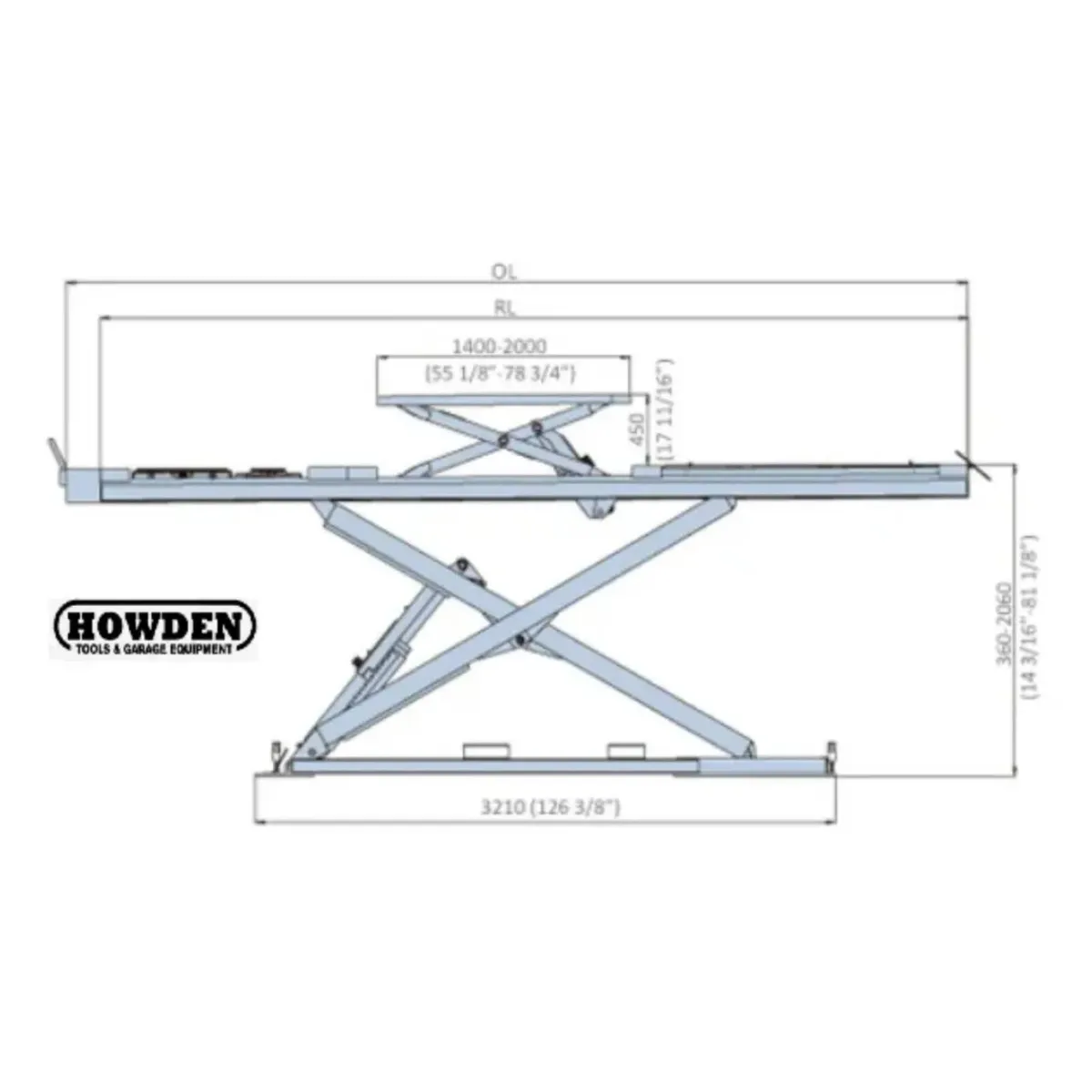 Taranto 4.2 Ton Platform Scissor Lift 4.8 Mtr 230v - Image 3