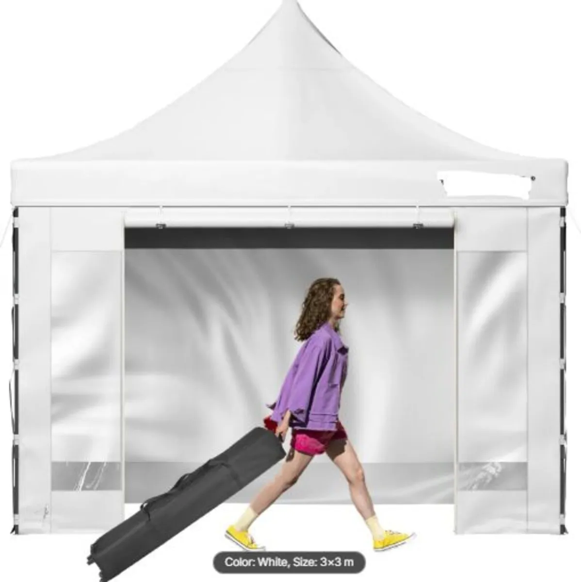 304.8 x 304.8 cm Pop Up Canopy Tent, Outdoor Patio - Image 1