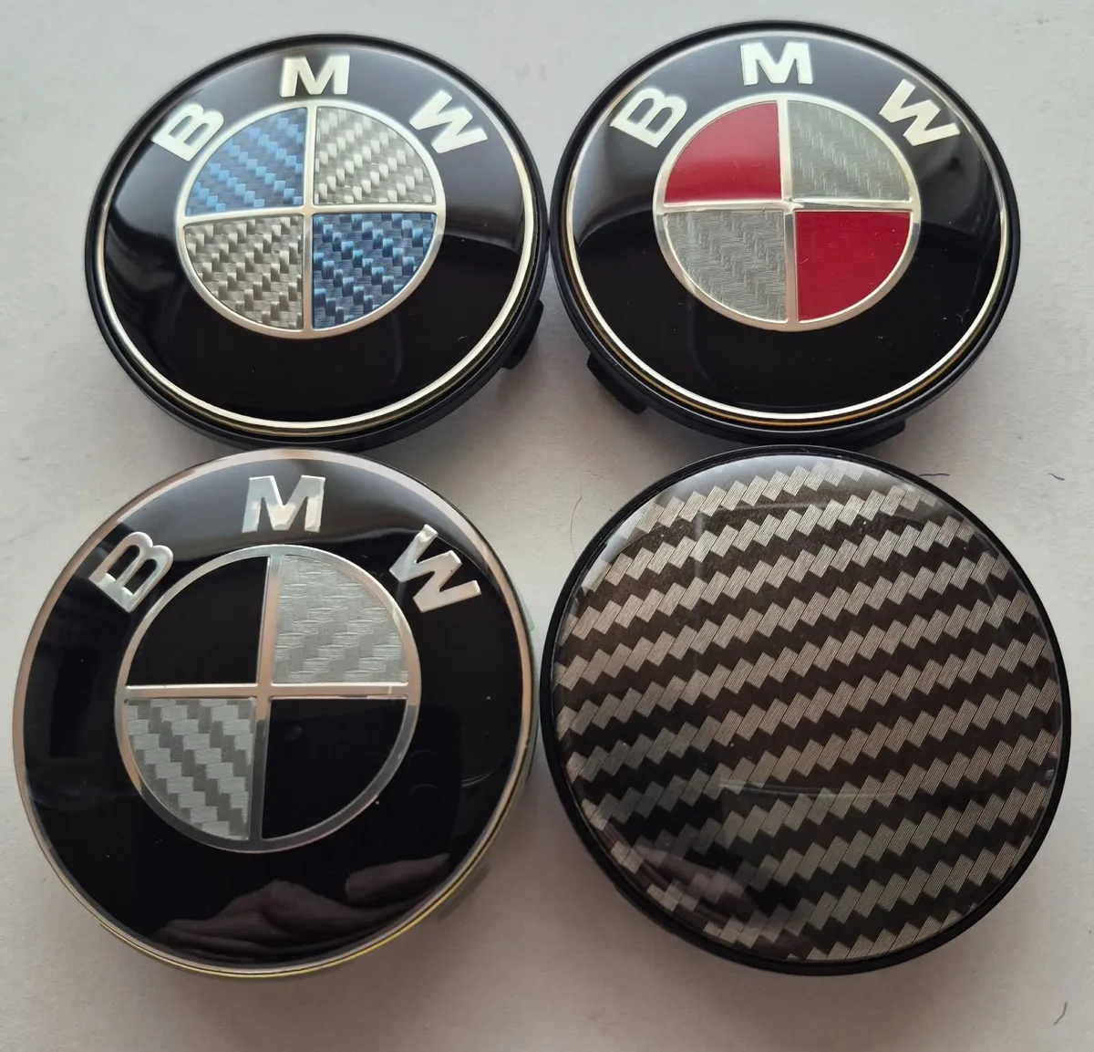 BMW Carbon Fibre Centre Caps - FREE POST - Image 1