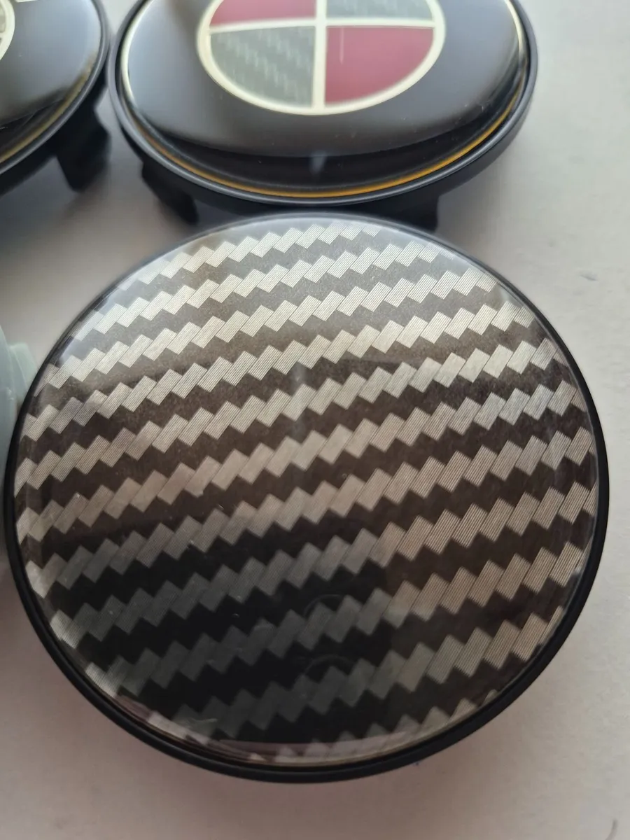 BMW Carbon Fibre Centre Caps - FREE POST - Image 4