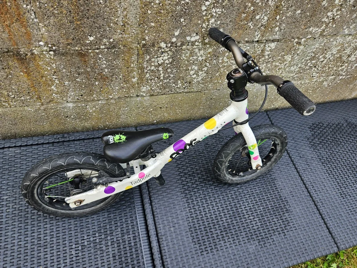 Frog Tadpole Balance Bike 12" wheels - Image 4