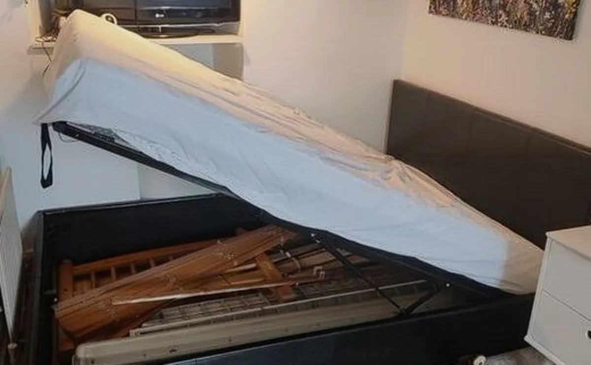 Storage Bed with Jysk mattress - Image 3