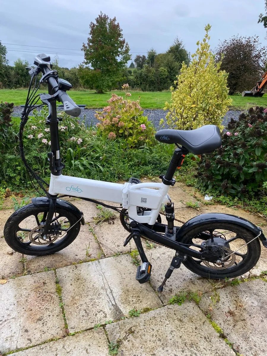 FIIDO D2S ELECTRIC FOLDING E-BIKE — WITH CHARGER - Image 1