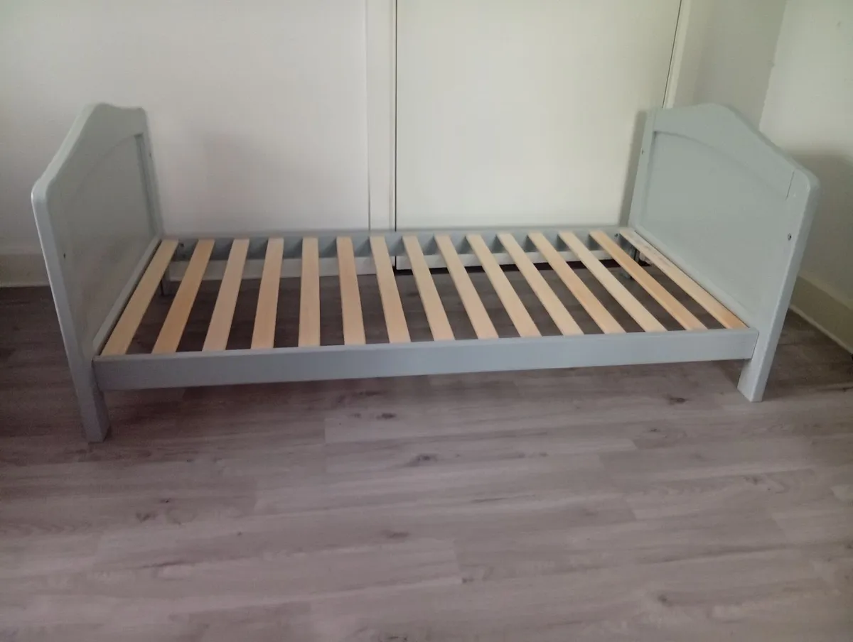 Solid Quality Cotbed+New Luxury Mattress - Image 4