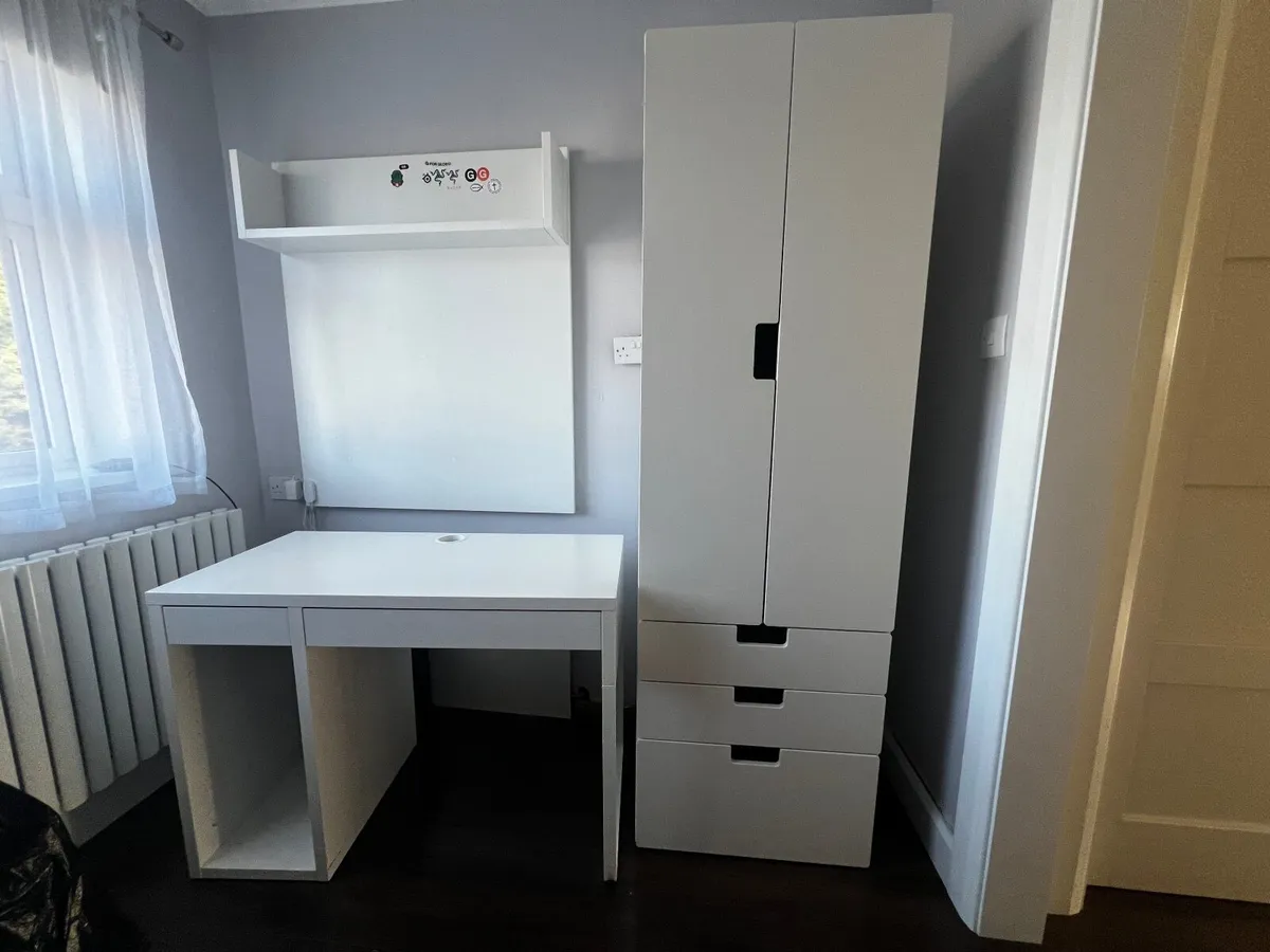 Wardrobe plus desk - Image 4