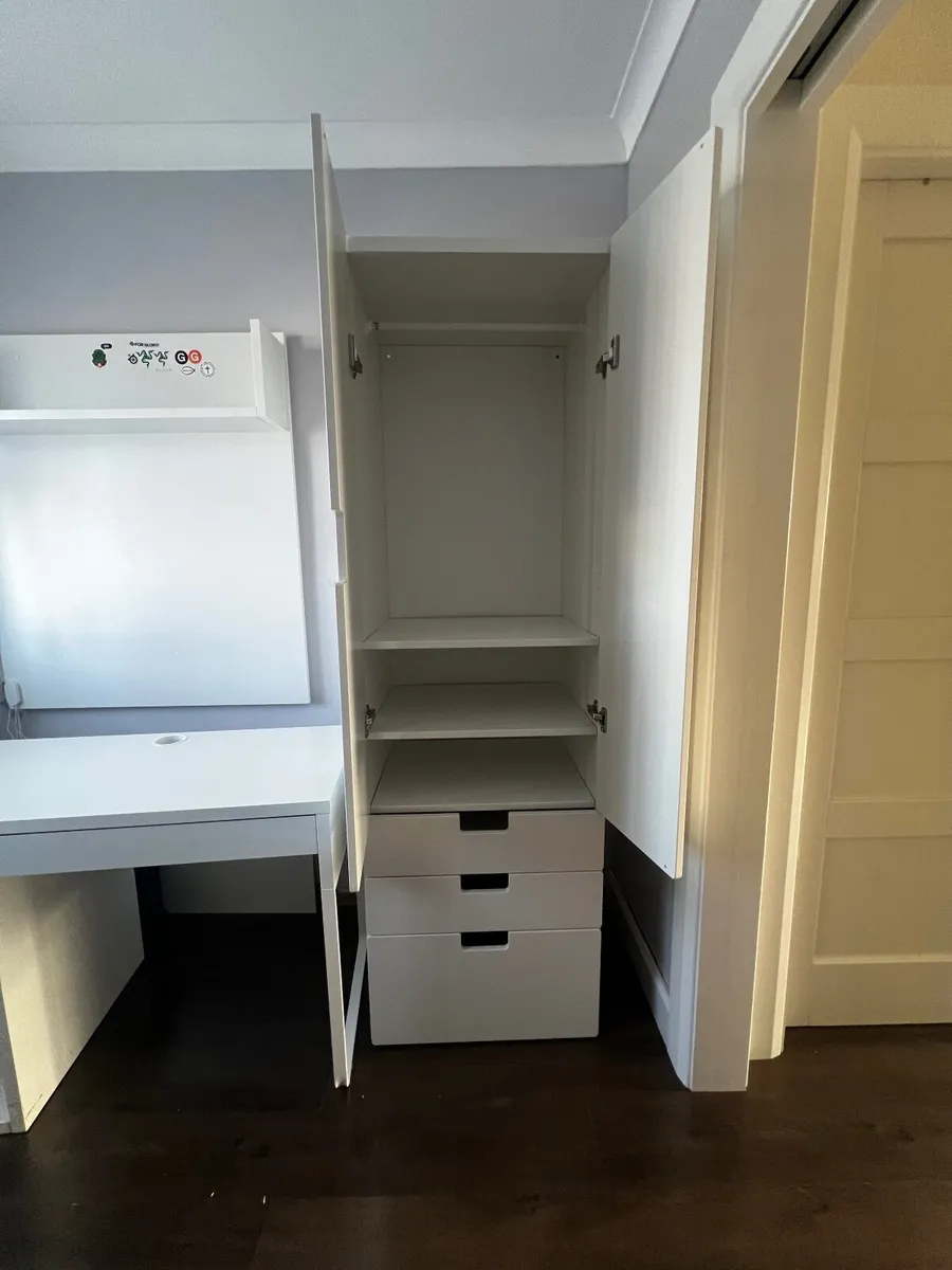 Wardrobe plus desk - Image 2