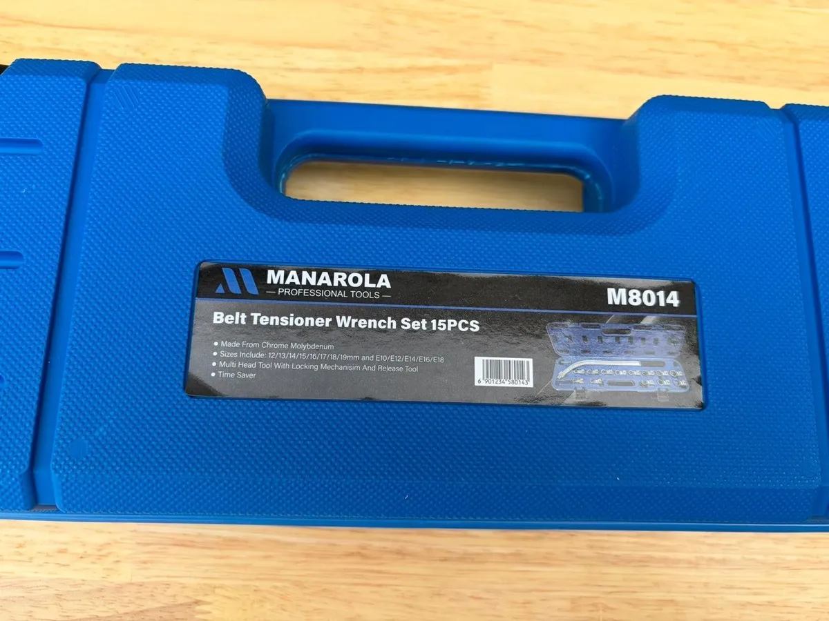 🔧🔥 MANAROLA 15PC BELT TENSIONER WRENCH SET 🔥🔧 - Image 3