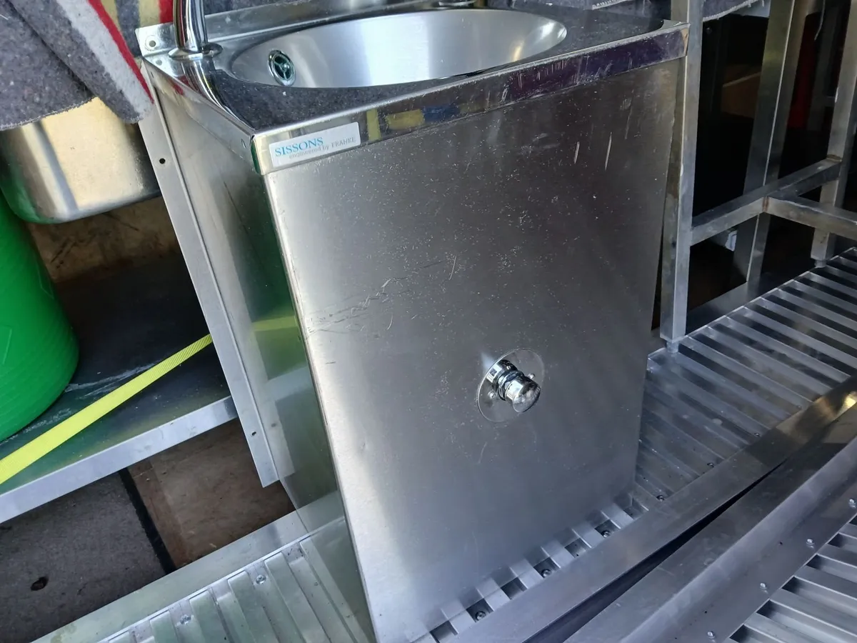 Staneless steel cabbinet sink unit complete - Image 2