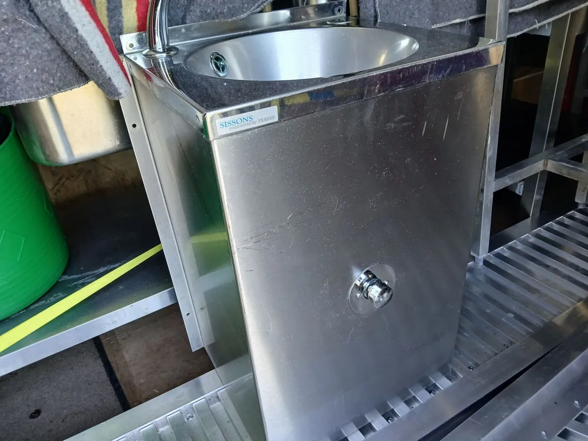 Staneless steel cabbinet sink unit complete - Image 4