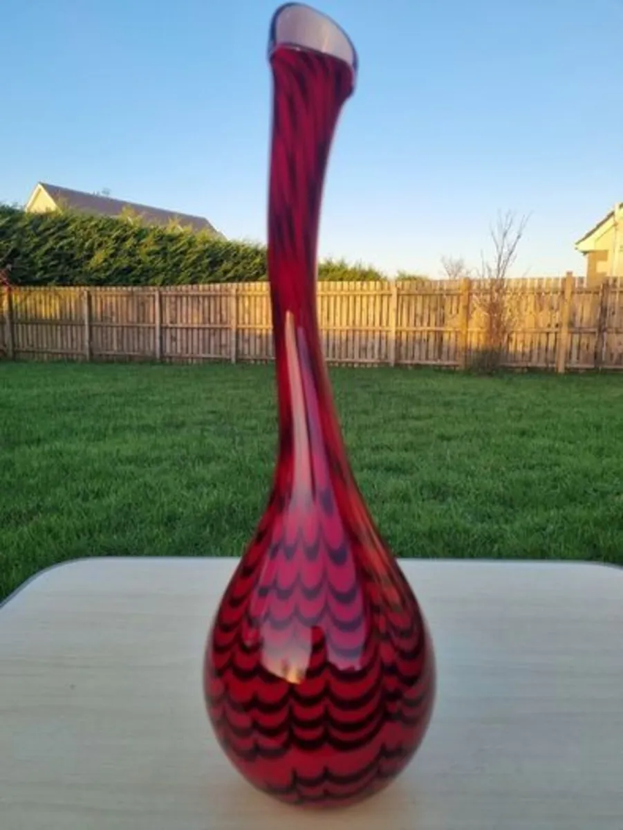 Murano art glass vase - Image 3