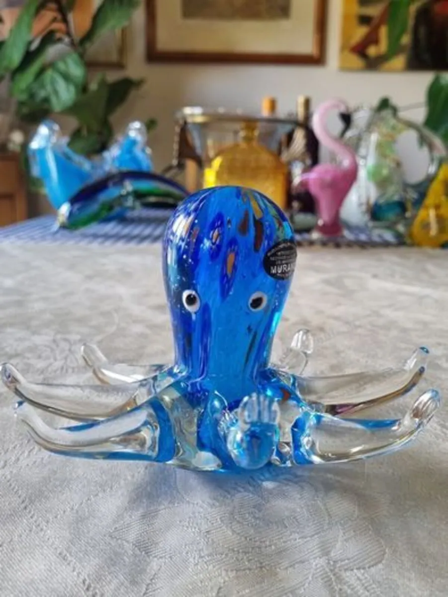 Murano glass octopus - Image 1