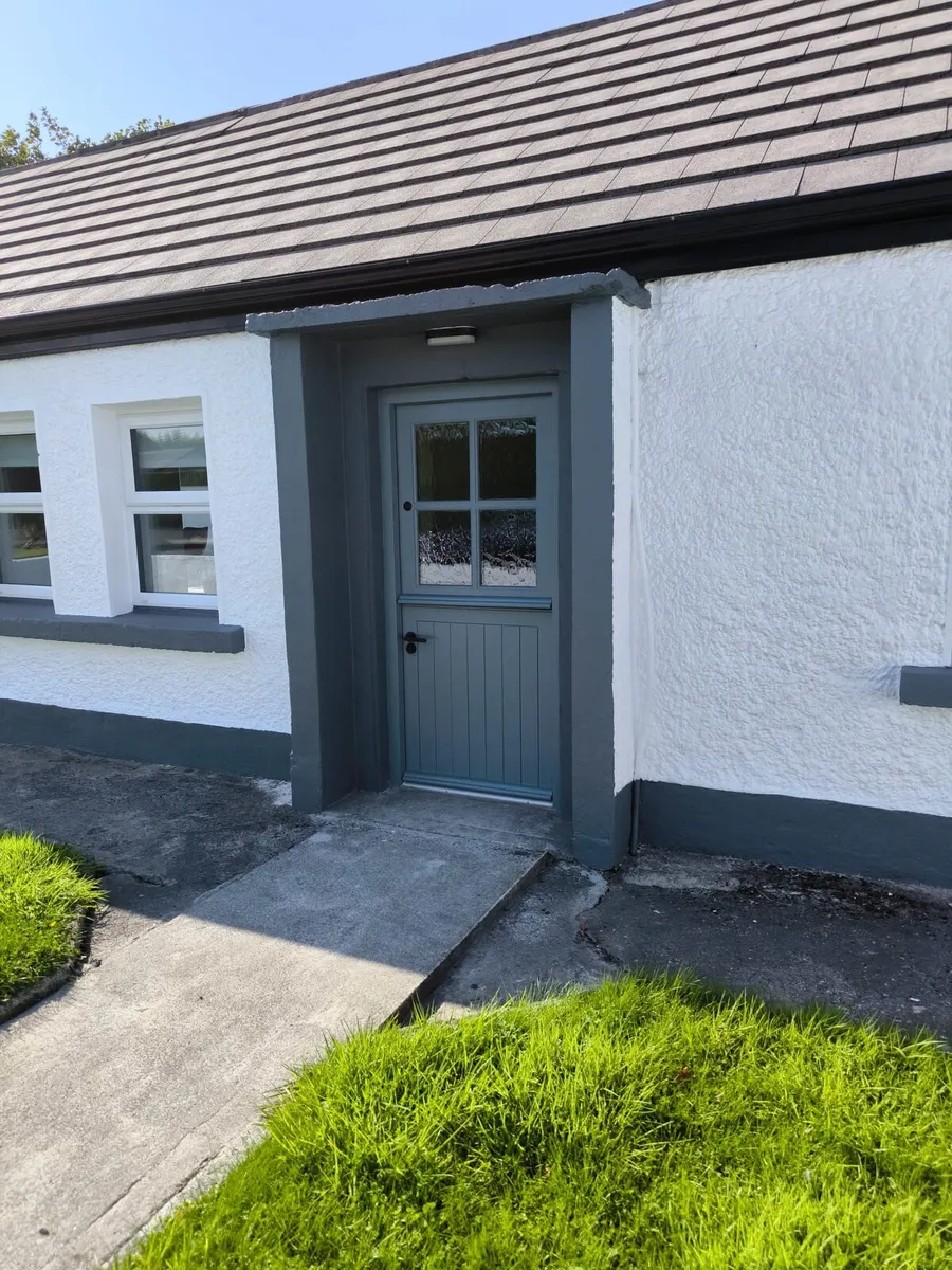 Irish Made Solid Hardwood Cottage Half Doors - Image 3