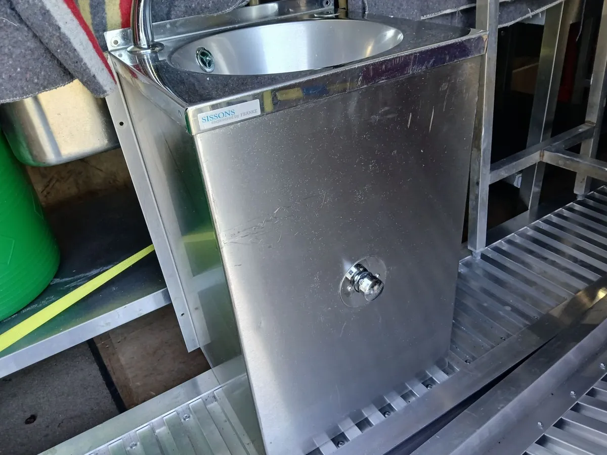 Staneless steel cabbinet sink unit complete - Image 4