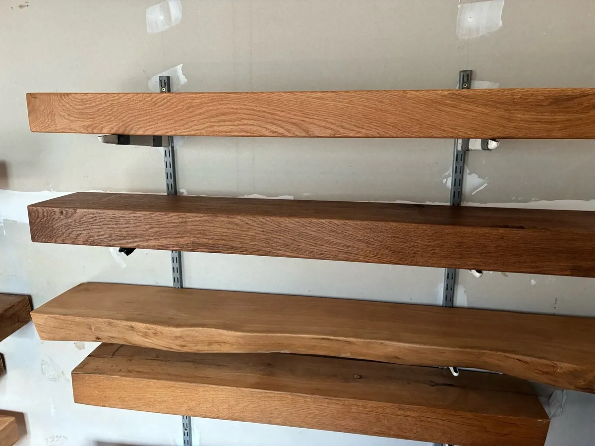 Oak Timber Stove Mantels - Image 1