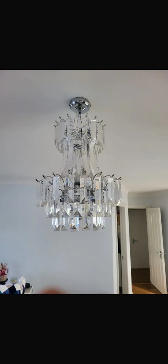 Glass ceiling light - Image 1