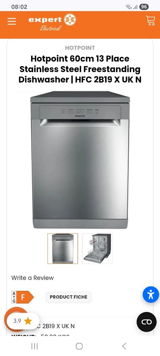 Fridge / dishwasher - Image 1