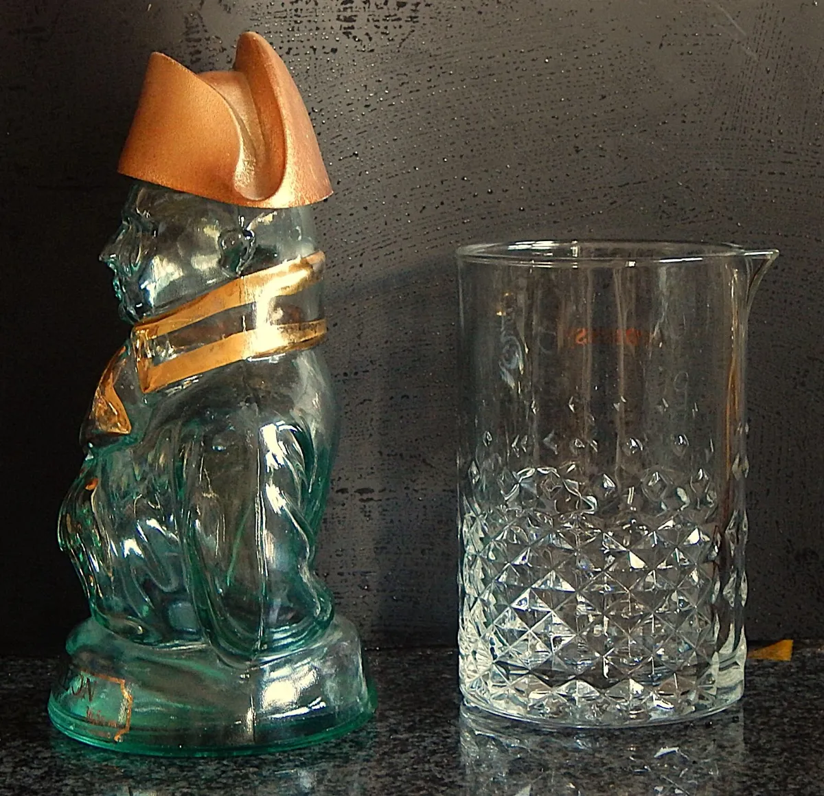 Napoleon & Hennessy Brandy Bottle & Mixing Pitcher - Image 3